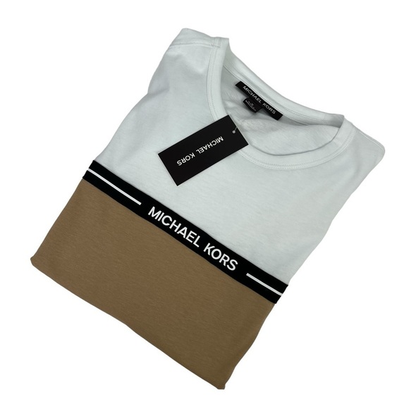 Michael Kors Other - NWT Michael Kors Men’s Crew Neck Shirt Sz Medium Multi Colors Short Sleeves